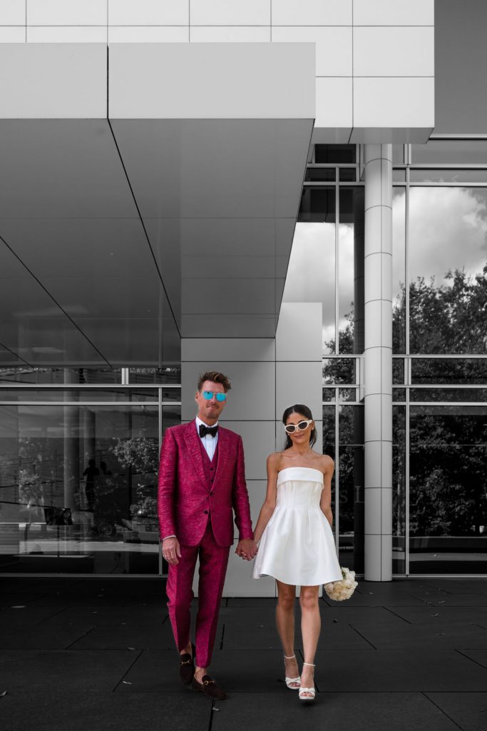 Hochzeitsfotograf baden-Baden Museum in Allee